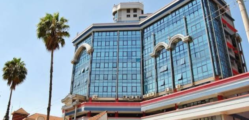 A photo showing Kenya Re building . Photo/ Kenya Re
