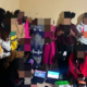A photo showing rescused women by DCI during their operation against sexual exploitation. Photo /DCI