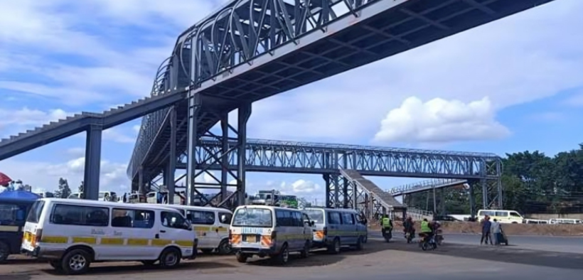 A photo showing the footbridge. Photo/ File