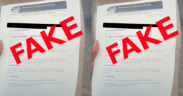 A photo showing the notice of KeNHA warning the public on fake employment contract letters. Photo/ KeNHA/ X