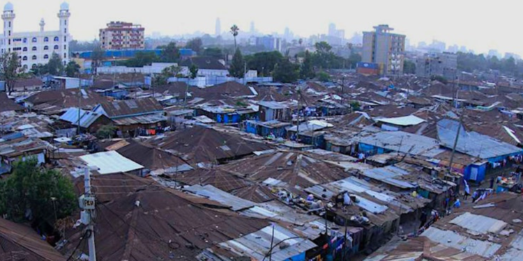 A picture of Majengo slums where the suspect was apprehended PHOTO/KNA