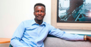 Niko Kadi youth activist and mobilizer Allans Ademba during a past media interview with the Nation Media Group. PHOTO/ Nation