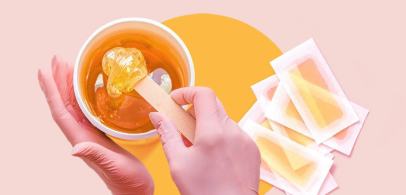 An image of wax and waxing strips at the side PHOTO/ebay