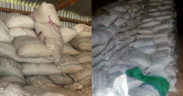 Bags of fertilizer recovered by DCI PHOTO/DCI