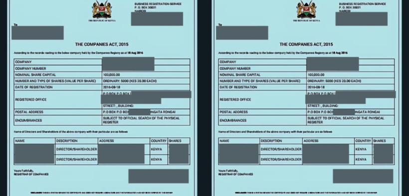 How to Get a CR12 Certificate Online in Kenya via eCitizen