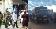 Commuters were stranded on Tuesday morning after police mounted roadblocks on major roads leading to Nairobi CBD ahead of the Saba Saba protests.