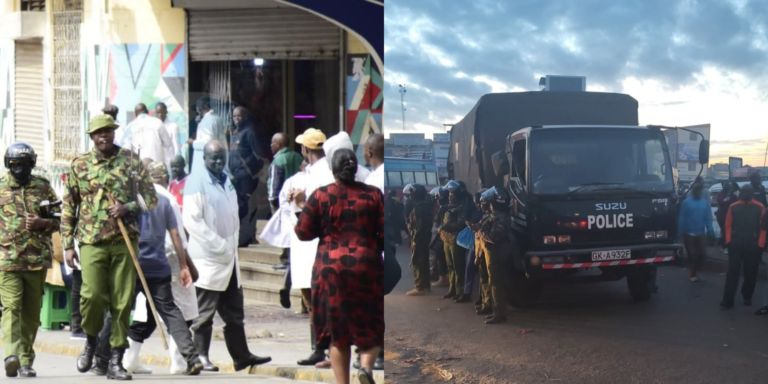 Commuters were stranded on Tuesday morning after police mounted roadblocks on major roads leading to Nairobi CBD ahead of the Saba Saba protests.