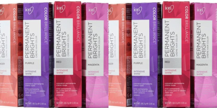 Different hair dye colours PHOTO/Sally Beauty
