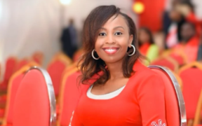 Digital strategist Pauline Njoroge during the Jubilee Party NDC on May 22, 2023. PHOTO | COURTESY