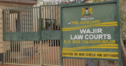 Entrance to Wajir Law Courts PHOTO/Nation