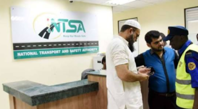 File image of customers at an NTSA office