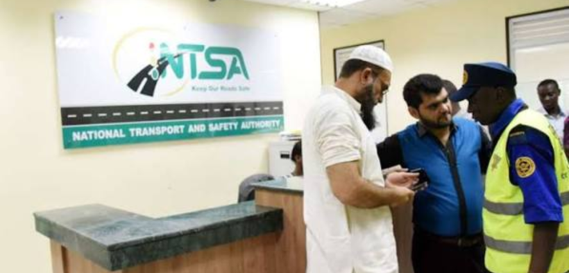 File image of customers at an NTSA office
