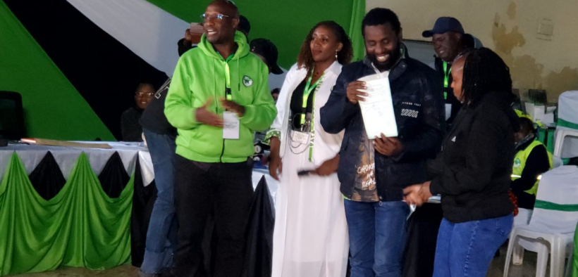 IEBC Returning Officer Antony Njiraine declared Sammy Douglas Kamau Waweru of the Democracy for the Citizens Party (DCP) duly elected Member of the National Assembly for Ol Kalou Constituency after garnering 35,440 votes in the by-election held on 16th Ju