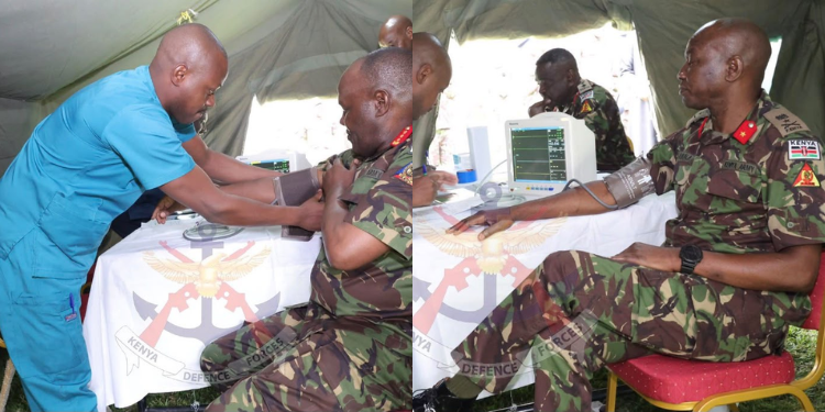 Kenya Army Begins Annual Medical Screening Programme