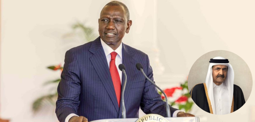 President William Ruto has sent his condolences to the Government and people of Qatar following the death of the former Amir, Sheikh Hamad bin Khalifa Al Thani.