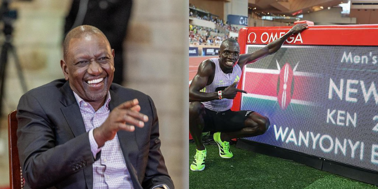 Emmanuel Wanyonyi Sets New 1000m World Record as Ruto Celebrates Historic Feat