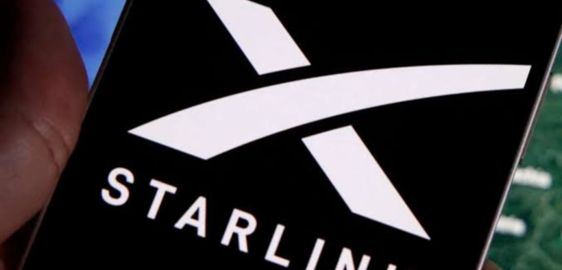 A photo showing a person accessing the starlink website. Photo/ File