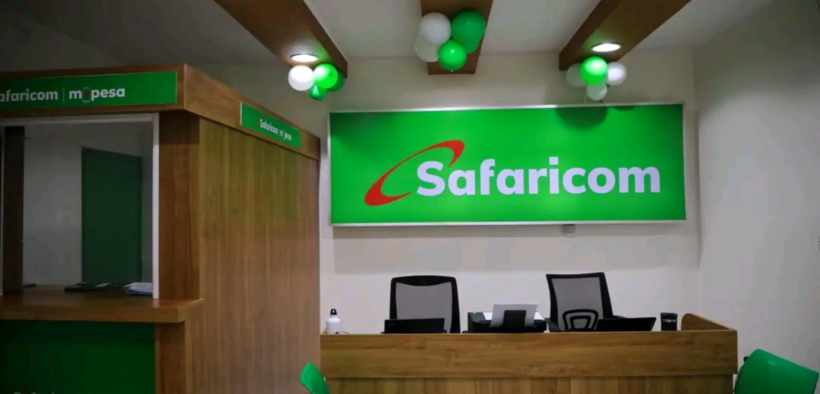 A Safaricom retail shop and customer care desk in Kenya. PHOTO/ Safaricom FB