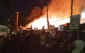 A fire has broken out in the Southlands area of Lang'ata, Nairobi, prompting a swift response from emergency teams.