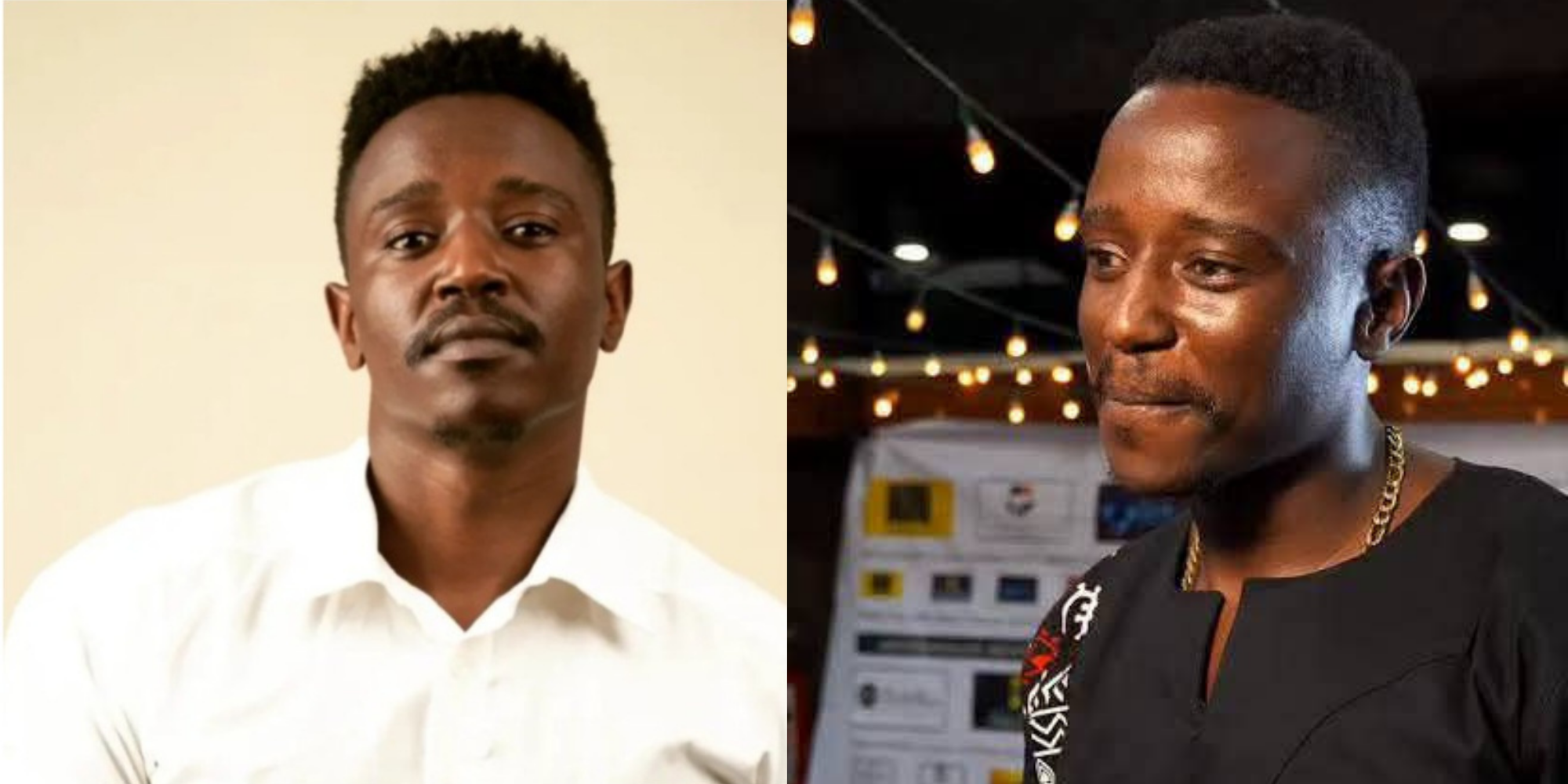 A photo collage of Emmanuel Mugo, who has landed a role in The Agency Season 2, joining global stars in a major career breakthrough that puts Kenyan talent on the world stage. PHOTO/ The Kenyan Diaspora Media FB