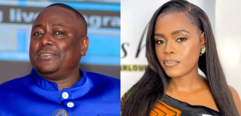 Pastor Kanyari and the late Betty Bayo PHOTO/Kanyari