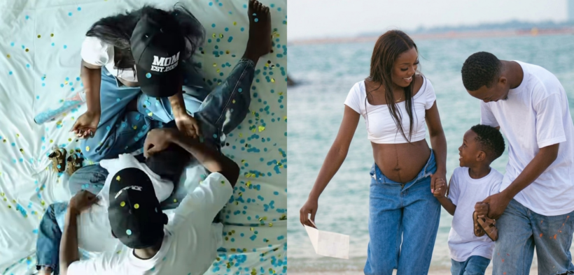 Akoko Val has revealed she is expecting a baby boy in a joyful Instagram update shared while in Dubai. PHOTO/ Akoko Val IG