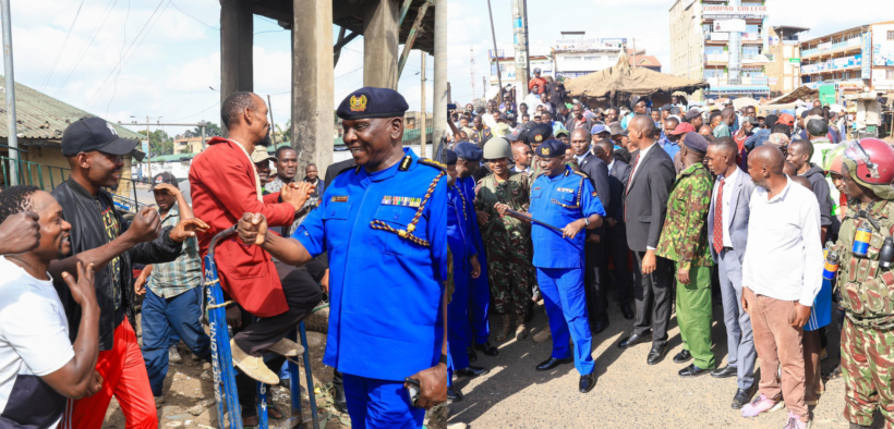 Saba Saba Day: IG Kanja on the Ground as Police Monitor Security in Nairobi and Githurai