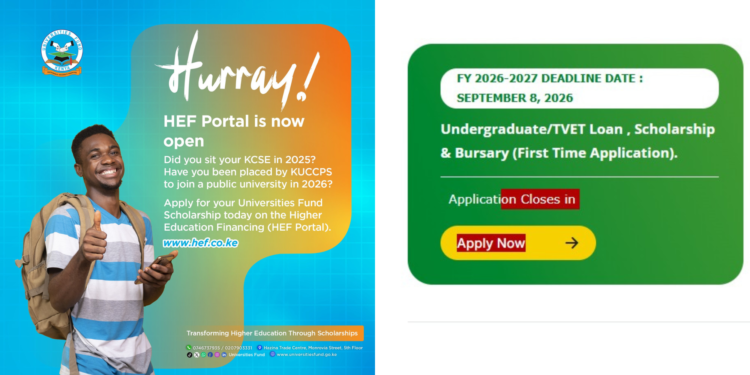 HELB and HEF Opens Loan Application Portal for 2025 KCSE Students