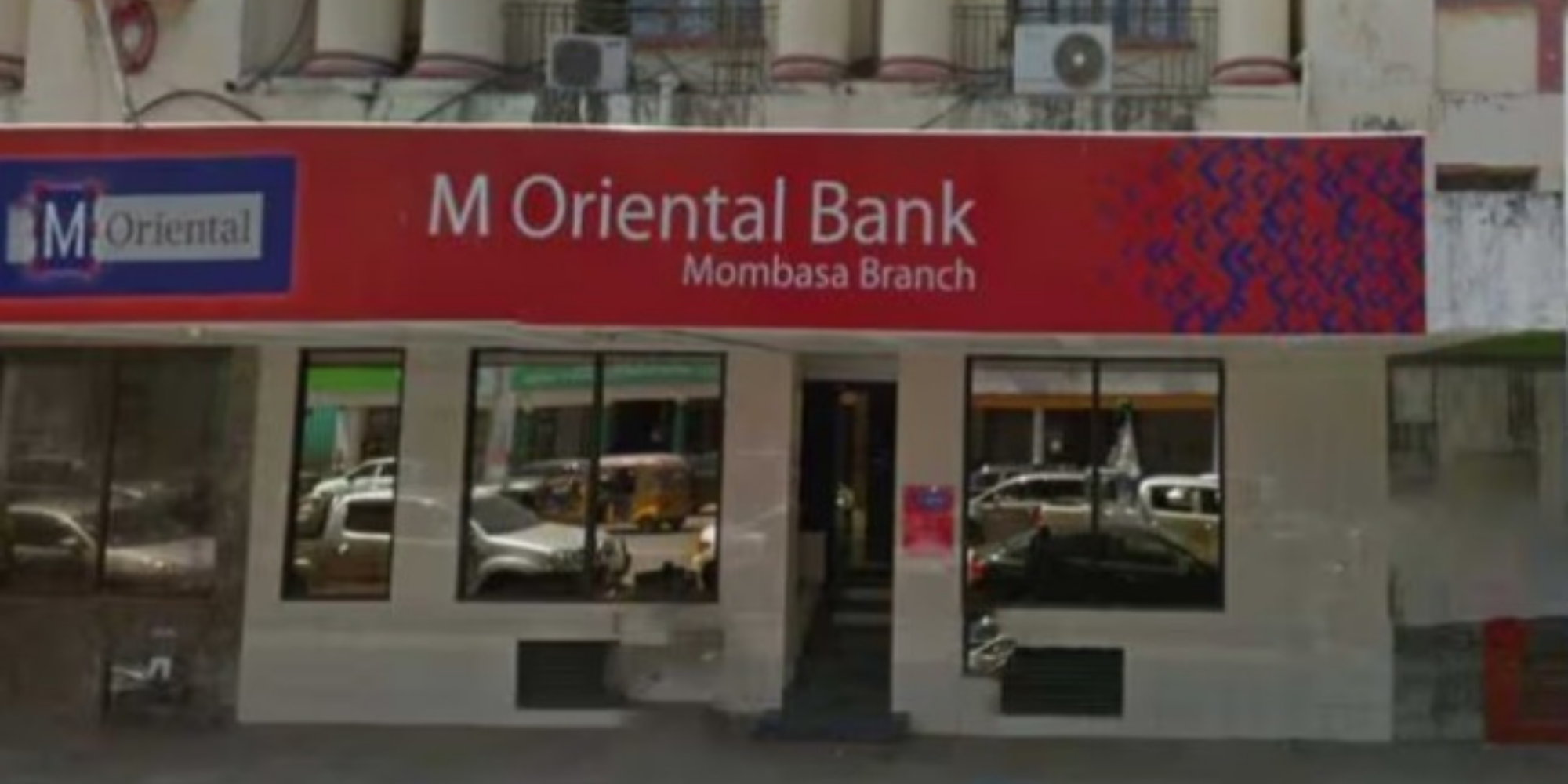 Photo of M Oriental Bank Branch in Mombasa. PHOTO/ The Kenyan Wall Street.