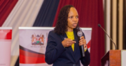 KUCCPS CEO Dr. Agnes Mercy Wahome speaking during the unveiling of the 2026 placement results for 2025 KCSE candidates on Wednesday, July 8, 2026. Photo/KUCCPS.