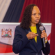 KUCCPS CEO Dr. Agnes Mercy Wahome speaking during the unveiling of the 2026 placement results for 2025 KCSE candidates on Wednesday, July 8, 2026. Photo/KUCCPS.