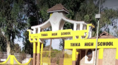 Thika High School entrance PHOTO/FB