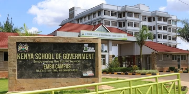 KSG Embu Campus. PHOTO/ KSG Embu FB