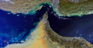 The Stait of Hormuz PHOTO/ Geographical
