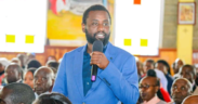 Ol Kalou Constituency by election DCP aspirant Samuel Kamau Ngotho in a past church address. PHOTO/ Ngotho FB