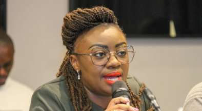 Gloria Orwoba speaking at an event PHOTO/Nation