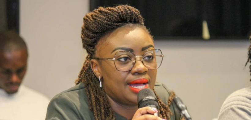 Gloria Orwoba speaking at an event PHOTO/Nation