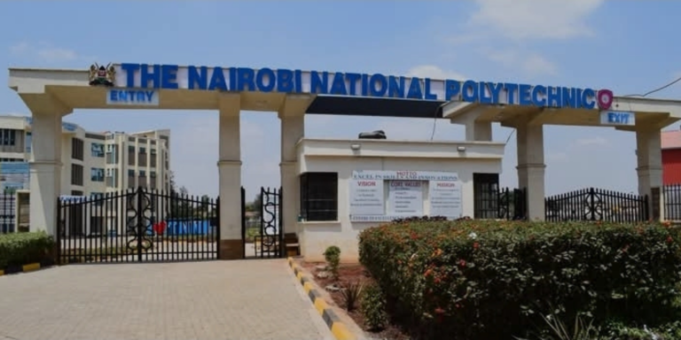A photo of The Nairobi National Polytechnic. PHOTO/ Nairobi National Polytechnic FB