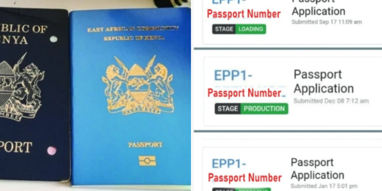 Kenyans can check passport collection status through eCitizen, SMS, and USSD services. The guide explains steps to track applications and confirm ready passports.