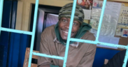 Allans Ademba during his arrest at Ol Kalou police station yesterday of July 16, in Nyandarua County. PHOTO/ Ademba