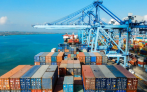 A photo of Mombasa Island Cargo Terminal (MICT) at the Mombasa Port. PHOTO/ KPA