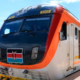 A standard gauge train operated by Kenya Railways Corporation in one of the on boarding train stations in Kenya. PHOTO/ File