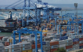 A photo showing an aerial view of Mombasa Port. PHOTO/ File