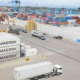 An aerial photo showing the Mombasa Port inland container storage bay. PHOTO/ File
