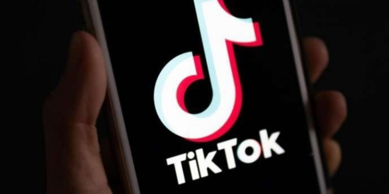 Photo of a TikTok logo on a mobile phone. PHOTO/ DigitalShield News
