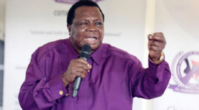 A photo of COTU Secretary General Francis Atwoli at Solidarity Building, Nairobi on April 26, 2025. PHOTO/ Francis Atwoli