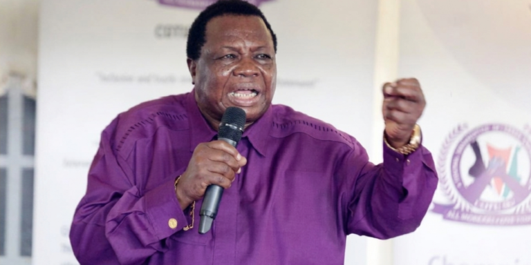A photo of COTU Secretary General Francis Atwoli at Solidarity Building, Nairobi on April 26, 2025. PHOTO/ Francis Atwoli