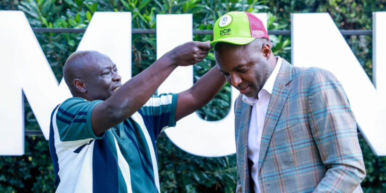Murang’a Governor Irungu Kang’ata has officially joined Rigathi Gachagua’s DCP party after leaving President William Ruto’s UDA party. PHOTO/ Gachagua X