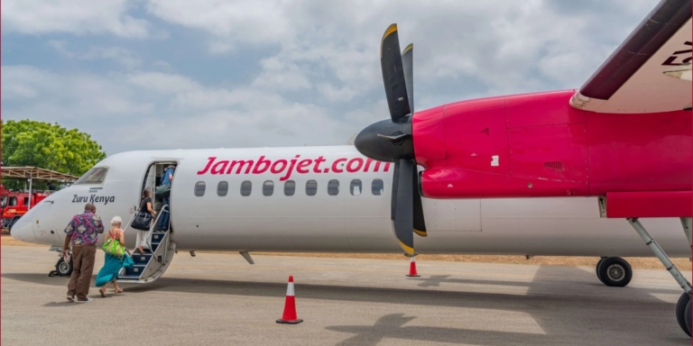 Scare at JKIA as Jambojet Flight Was Forced to Abort Takeoff