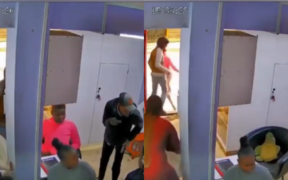 Armed Robbers Raid Saika Salon in Broad Daylight as CCTV Captures Terrifying Attack